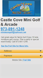 Mobile Screenshot of castlecoveminigolfnj.com